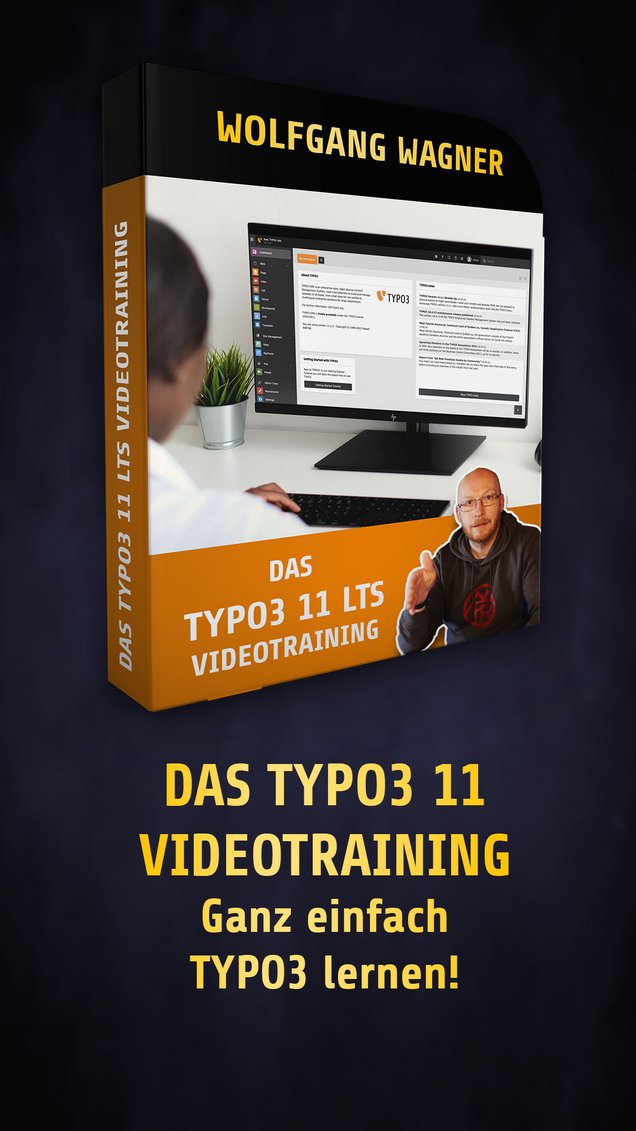 typo3 v11 von Wolfgang Wagner